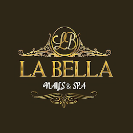 LB LA BELLA NAILS & SPA logo