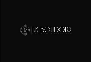 LB LE BOUDOIR A BLOW DRY & BEAUTY BAR logo