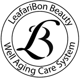 LB LEAFARIBON BEAUTY WELL AGING CARE SYSTEM logo