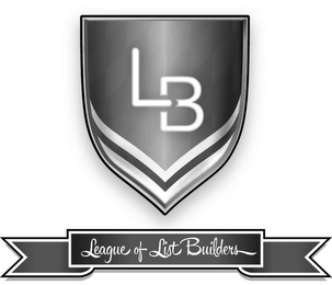 LB LEAGUE OF LIST BUILDERS logo