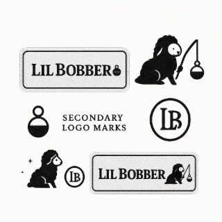LB LIL BOBBER SECONDARY LOGO MARKS IB LIL BOBBER logo