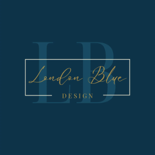 LB LONDON BLUE DESIGN logo