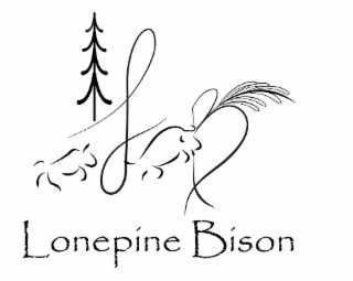 LB LONEPINE BISON logo