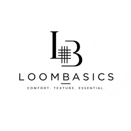 LB LOOMBASICS COMFORT. TEXTURE. ESSENTIAL. logo
