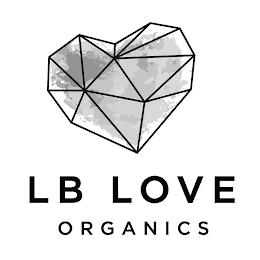 LB LOVE ORGANICS logo
