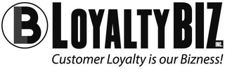 LB LOYALTY BIZ INC. CUSTOMER LOYALTY IS OUR BIZNESS! logo