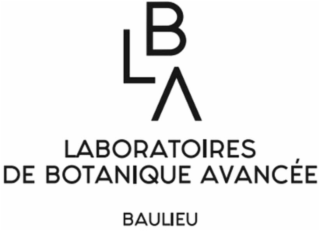 LBA LABORATOIRES DE BOTANIQUE AVANCÉE BAULIEU logo