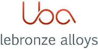 LBA LEBRONZE ALLOYS logo