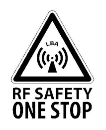 LBA RF SAFETY ONE STOP logo