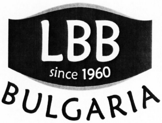 LBB SINCE 1960 BULGARIA logo