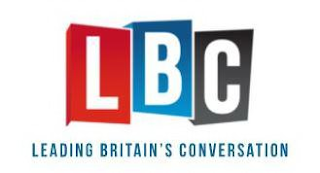 LBC LEADING BRITAIN'S CONVERSATION logo