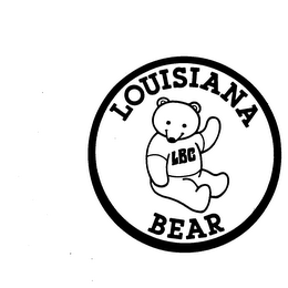 LBC LOUISIANA BEAR logo
