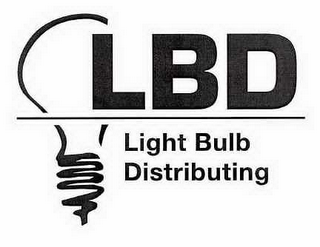 LBD LIGHT BULB DISTRIBUTING logo