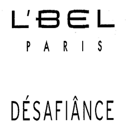 L'BEL PARIS DÉSAFIÂNCE logo
