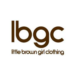 LBGC LITTLE BROWN GIRL CLOTHING logo