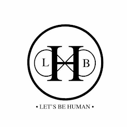 LBH · LET'S BE HUMAN · logo