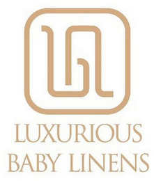 LBL UXURIOUS BABY LINENS logo