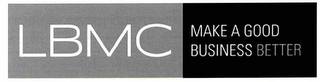 LBMC MAKE A GOOD BUSINESS BETTER logo