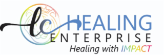 LC HEALING ENTERPRISE HEALING WITH IMPACT logo