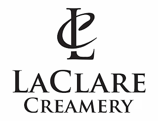LC LACLARE CREAMERY logo