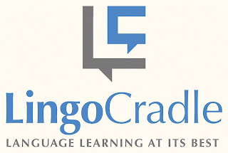 LC LINGOCRADLE LANGUAGE LEARNING AT ITS BEST logo