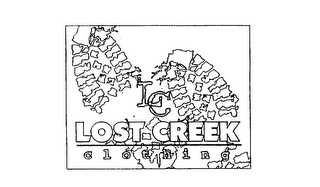 LC LOST CREEK CLOTHING logo