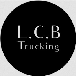 L.C.B TRUCKING logo