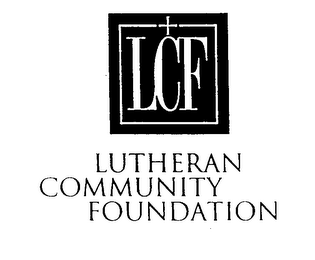 LCF LUTHERAN COMMUNITY FOUNDATION logo