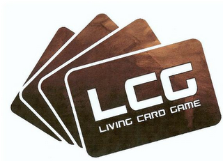 LCG LIVING CARD GAME logo