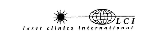 LCI LASER CLINICS INTERNATIONAL logo