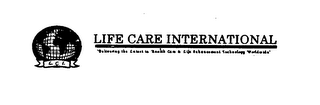 L.C.I. LIFE CARE INTERNATIONAL DELIVERING THE LATEST IN HEALTH CARE & LIFE ENHANCEMENT TECHNOLOGY WORLDWIDE logo