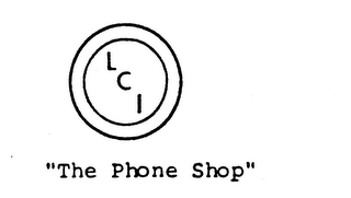 LCI "THE PHONE SHOP" logo