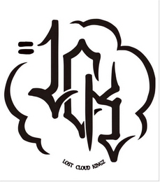 =LCK LOST CLOUD KINGZ logo