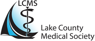 LCMS LAKE COUNTY MEDICAL SOCIETY logo