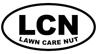 LCN LAWN CARE NUT logo