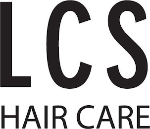 LCS HAIR CARE logo