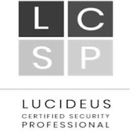 LCSP LUCIDEUS CERTIFIED SECURITY PROFESSIONAL logo