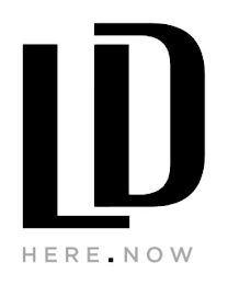 LD HERE . NOW logo