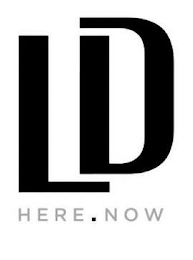LD HERE NOW logo