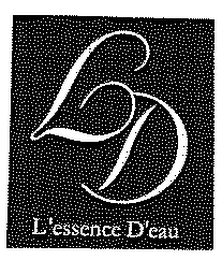 LD L'ESSENCE D'EAU logo