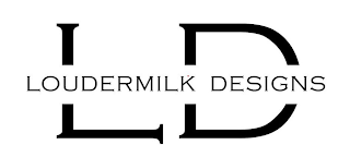 LD LOUDERMILK DESIGNS logo