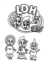 LDH CLUB LIFEY DREAMIKO HOPEY logo
