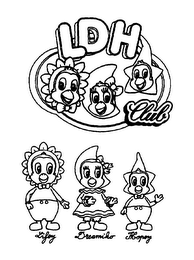 LDH CLUB LIFEY DREAMIKO HOPEY logo