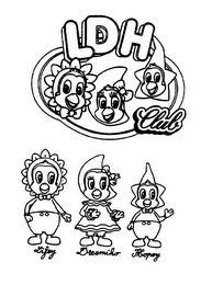 LDH CLUB LIFEY DREAMIKO HOPEY logo