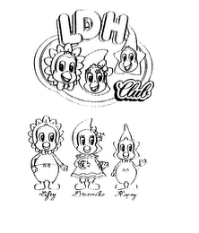 LDH CLUB LIFEY, DREAMIKO, HOPEY logo