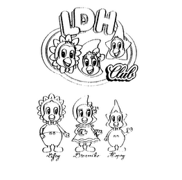LDH CLUB LIFEY, DREAMIKO, HOPEY logo