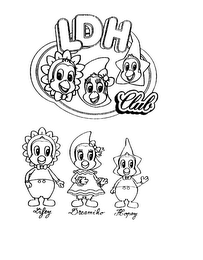 LDH CLUB LIFEY, DREAMIKO, HOPEY logo