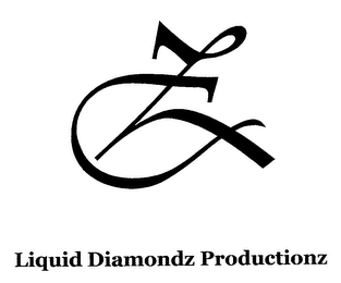 LDP LIQUID DIAMONDZ PRODUCTIONZ logo