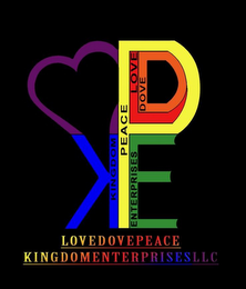 LDPKE LOVE DOVE PEACE KINGDOM ENTERPRISES LOVEDOVEPEACE KINGDOMENTERPRISESLLC logo