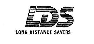 LDS LONG DISTANCE SAVERS logo